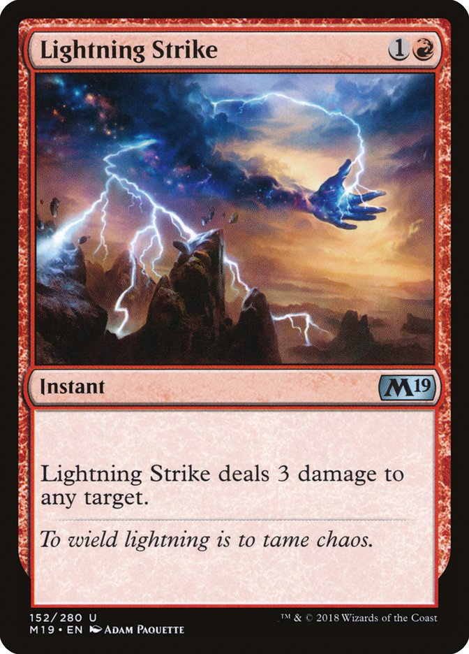 Lightning Strike [Core Set 2019]