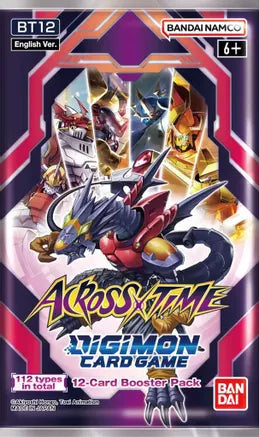 Digimon Card Game: Across Time Booster Pack - Across Time (BT12)