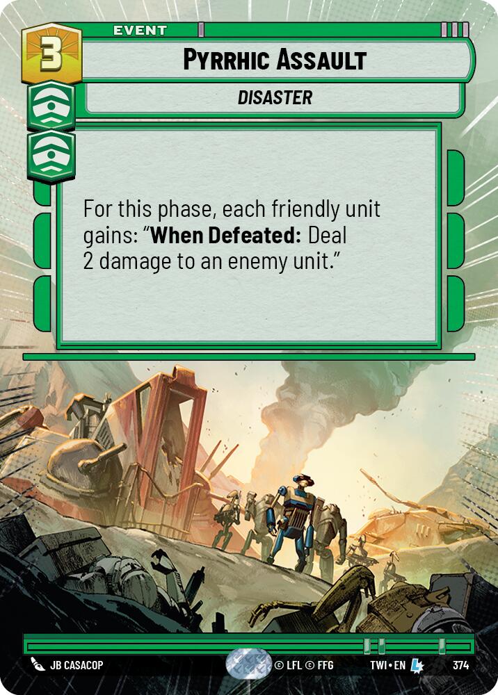 Pyrrhic Assault (374) (Hyperspace) (374) [Twilight of the Republic]