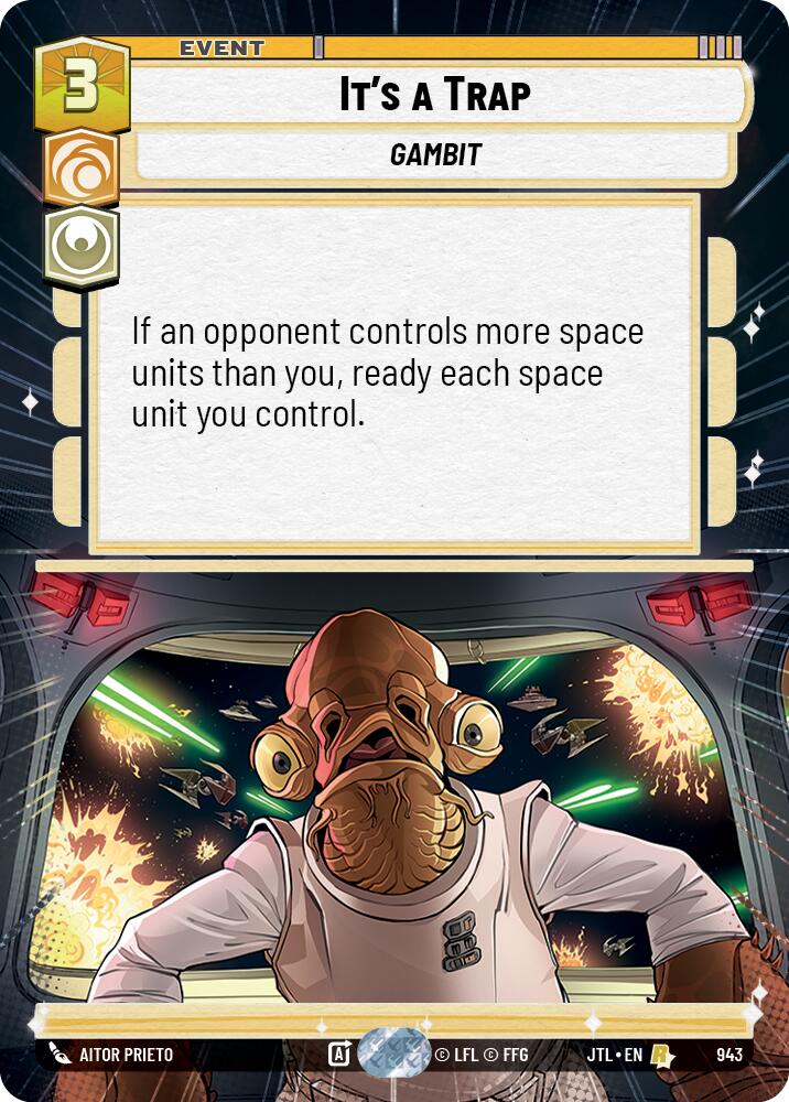 It's a Trap (943) (Hyperspace Foil) (943) [Jump to Lightspeed]
