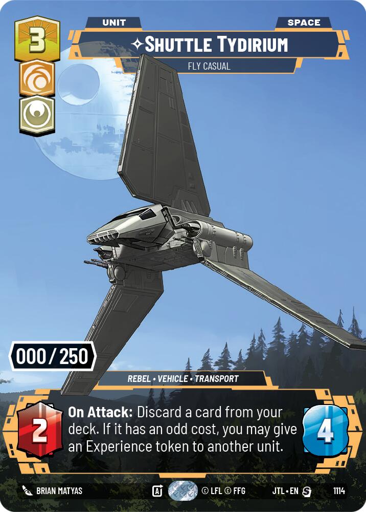 Shuttle Tydirium - Fly Casual (1114) (Serialized) (1114) [Jump to Lightspeed]