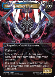 Emet-Selch, Unsundered // Hades, Sorcerer of Eld (Borderless) (Surge Foil) [FINAL FANTASY]