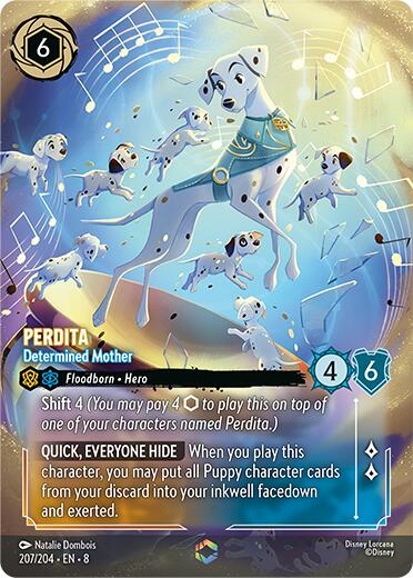 Perdita - Determined Mother (Enchanted) (207/204) [Reign of Jafar]