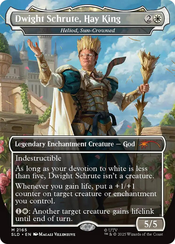 Dwight Schrute, Hay King - Heliod, Sun-Crowned [Secret Lair Drop Series]
