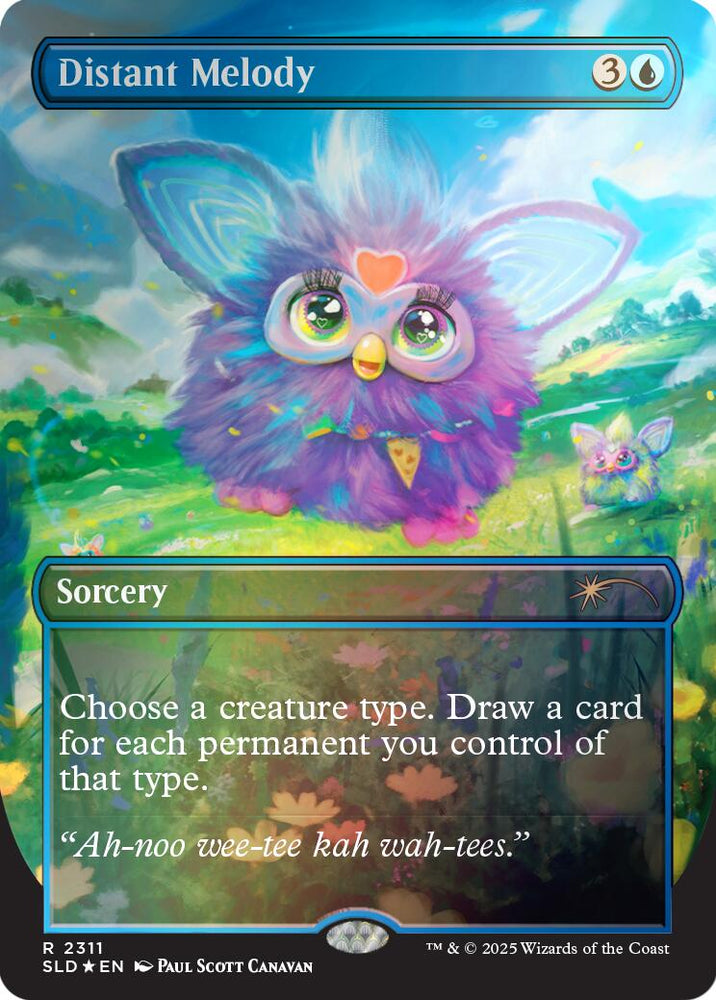 Distant Melody (2311) (Rainbow Foil) [Secret Lair Drop Series]