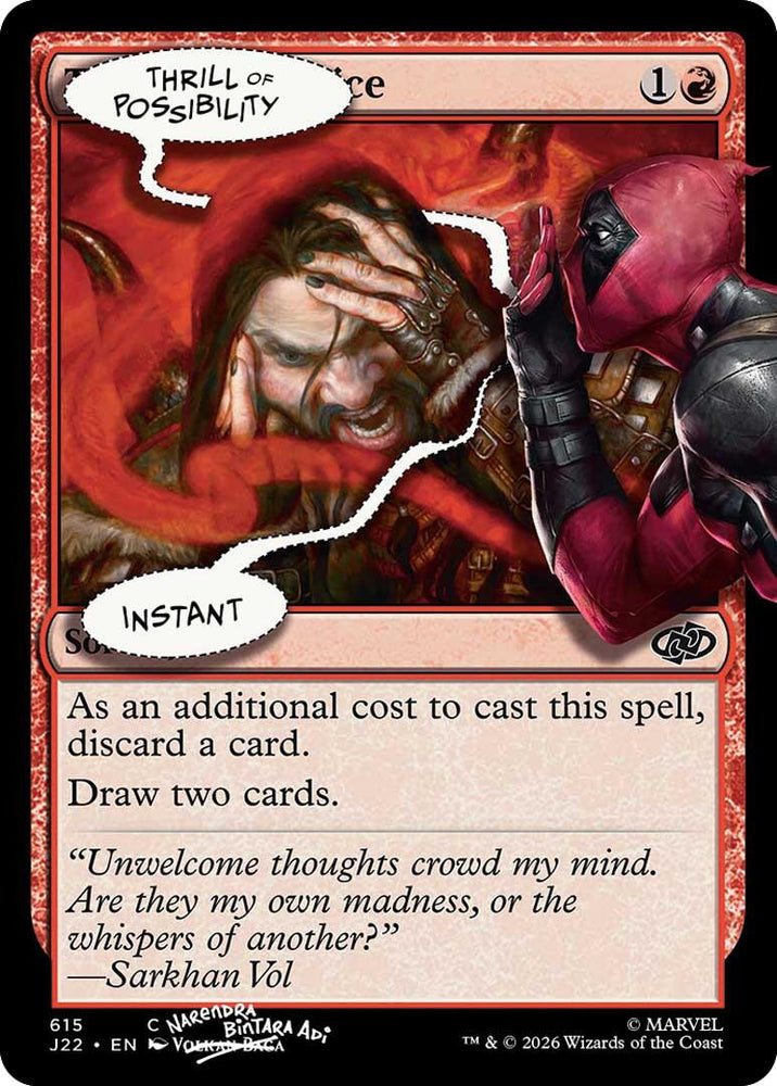 Thrill of Possibility (615) [Secret Lair Drop Series]