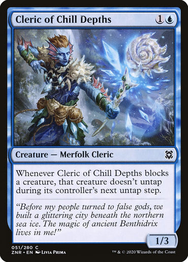 Cleric of Chill Depths [Zendikar Rising]