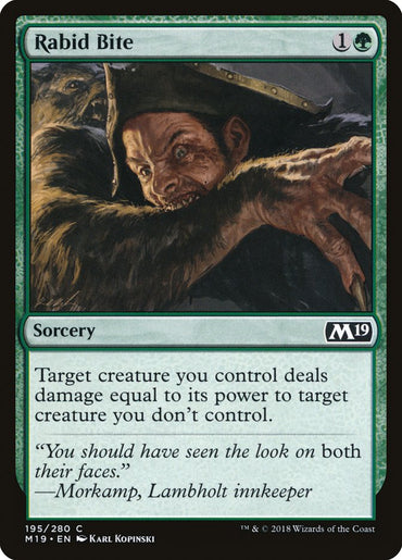 Rabid Bite [Core Set 2019]